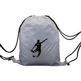 Hero Tasarım Hero tasarım Futbolcu - Ipli Spor Sırt Çantası - Günlük - Okul 35*46CM One Size | INN1001 - Beyaz - Standart