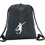 Hero Tasarım Hero tasarım Futbolcu - Ipli Spor Sırt Çantası - Günlük - Okul 35*46CM One Size | INN1001 - Gri - Standart