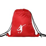 Hero Tasarım Hero tasarım Futbolcu - Ipli Spor Sırt Çantası - Günlük - Okul 35*46CM One Size | INN1001 - Kırmızı - Standart