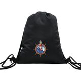 Hero Tasarım Hero tasarım Gemi Dümeni - Ipli Spor Sırt Çantası - Günlük - Okul 35*46CM One Size | INN1099 - 000-Siyah - Standart