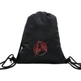 Hero Tasarım Hero tasarım Geometrik Bisiklet Baskılı - Ipli Spor Sırt Çantası - Günlük - Okul 35*46CM One Size | INN1063 - 000-Siyah - Standart