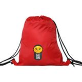 Hero Tasarım Hero tasarım Good Day Mode On - Ipli Spor Sırt Çantası - Günlük - Okul 35*46CM One Size | INN1060 - Kırmızı - Standart