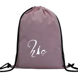 Hero Tasarım Hero tasarım Hiç - Ipli Spor Sırt Çantası - Günlük - Okul 35*46CM One Size | INN1096 - Pembe - Standart
