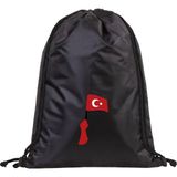 Hero Tasarım Hero tasarım Ilelebet - Ipli Spor Sırt Çantası - Günlük - Okul 35*46CM One Size | INN1007 - 000-Siyah - Standart