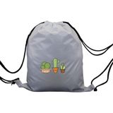 Hero Tasarım Hero tasarım Kaktüs - Ipli Spor Sırt Çantası - Günlük - Okul 35*46CM One Size | INN1101 - Beyaz - Standart