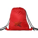 Hero Tasarım Hero tasarım Kur'an-I Kerim - Ipli Spor Sırt Çantası - Günlük - Okul 35*46CM One Size | INN1093 - Kırmızı - Standart