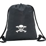 Hero Tasarım Hero tasarım Kuru Kafa - Ipli Spor Sırt Çantası - Günlük - Okul 35*46CM One Size | INN1109 - Gri - Standart