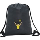 Hero Tasarım Hero tasarım Maç Skoru - Ipli Spor Sırt Çantası - Günlük - Okul 35*46CM One Size | INN1114 - Gri - Standart