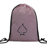 Hero Tasarım Hero tasarım Maça Yılanı - Ipli Spor Sırt Çantası - Günlük - Okul 35*46CM One Size | INN1054 - Pembe - Standart