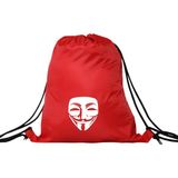 Hero Tasarım Hero tasarım Mask - Ipli Spor Sırt Çantası - Günlük - Okul 35*46CM One Size | INN1082 - Kırmızı - Standart
