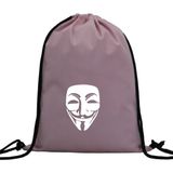 Hero Tasarım Hero tasarım Mask - Ipli Spor Sırt Çantası - Günlük - Okul 35*46CM One Size | INN1082 - Pembe - Standart