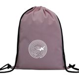 Hero Tasarım Hero tasarım Mevlana - Ipli Spor Sırt Çantası - Günlük - Okul 35*46CM One Size | INN1075 - Pembe - Standart
