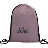 Hero Tasarım Hero tasarım Motor Rider - Ipli Spor Sırt Çantası - Günlük - Okul 35*46CM One Size | INN1105 - Pembe - Standart