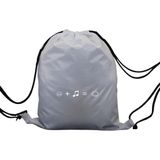 Hero Tasarım Hero tasarım Müzik - Ipli Spor Sırt Çantası - Günlük - Okul 35*46CM One Size | INN1034 - Beyaz - Standart