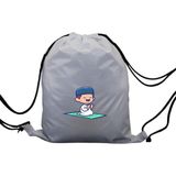 Hero Tasarım Hero tasarım Namaz Kılan Çocuk - Ipli Spor Sırt Çantası - Günlük - Okul 35*46CM One Size | INN1091 - Beyaz - Standart