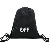 Hero Tasarım Hero tasarım Off - Ipli Spor Sırt Çantası - Günlük - Okul 35*46CM One Size | INN1084 - 000-Siyah - Standart