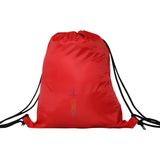 Hero Tasarım Hero tasarım Oyun Zarı Kılıç Baskılı - Ipli Spor Sırt Çantası - Günlük - Okul 35*46CM One Size | INN1065 - Kırmızı - Standart