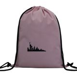 Hero Tasarım Hero tasarım Özgürlük Anıtı - Ipli Spor Sırt Çantası - Günlük - Okul 35*46CM One Size | INN1044 - Pembe - Standart