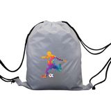 Hero Tasarım Hero tasarım Renkli Futbolcu - Ipli Spor Sırt Çantası - Günlük - Okul 35*46CM One Size | INN1019 - Beyaz - Standart