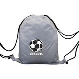 Hero Tasarım Hero tasarım Soccer Futbol Topu Baskılı - Ipli Spor Sırt Çantası - Günlük - Okul 35*46CM One Size | INN1115 - Beyaz - Standart