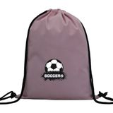 Hero Tasarım Hero tasarım Soccer Top Baskılı - Ipli Spor Sırt Çantası - Günlük - Okul 35*46CM One Size | INN1118 - Pembe - Standart