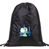 Hero Tasarım Hero tasarım Son Tekrar - Ipli Spor Sırt Çantası - Günlük - Okul 35*46CM One Size | INN1008 - 000-Siyah - Standart
