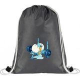 Hero Tasarım Hero tasarım Son Tekrar - Ipli Spor Sırt Çantası - Günlük - Okul 35*46CM One Size | INN1008 - Gri - Standart
