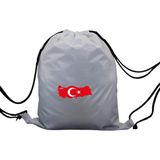 Hero Tasarım Hero tasarım Türkiye - Ipli Spor Sırt Çantası - Günlük - Okul 35*46CM One Size | INN1107 - Beyaz - Standart