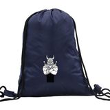 Hero Tasarım Hero tasarım Viking Savaşçısı - Ipli Spor Sırt Çantası - Günlük - Okul 35*46CM One Size | INN1079 - 003-Lacivert - Standart