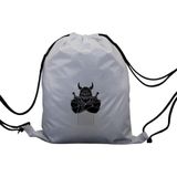 Hero Tasarım Hero tasarım Viking Savaşçısı - Ipli Spor Sırt Çantası - Günlük - Okul 35*46CM One Size | INN1079 - Beyaz - Standart