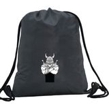 Hero Tasarım Hero tasarım Viking Savaşçısı - Ipli Spor Sırt Çantası - Günlük - Okul 35*46CM One Size | INN1079 - Gri - Standart