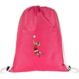 Hero Tasarım Hero tasarım Voleybol - Ipli Spor Sırt Çantası - Günlük - Okul 35*46CM One Size | INN1006 - Pembe - Standart