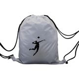 Hero Tasarım Hero tasarım Voleybolcu - Ipli Spor Sırt Çantası - Günlük - Okul 35*46CM One Size | INN1113 - Beyaz - Standart