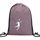 Hero Tasarım Hero tasarım Voleybolcu - Ipli Spor Sırt Çantası - Günlük - Okul 35*46CM One Size | INN1113 - Pembe - Standart