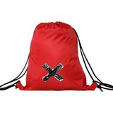 Hero Tasarım Hero tasarım x - Ipli Spor Sırt Çantası - Günlük - Okul 35*46CM One Size | INN1110 - Kırmızı - Standart