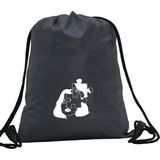 Hero Tasarım Hero tasarım Yapboz - Ipli Spor Sırt Çantası - Günlük - Okul 35*46CM One Size | INN1038 - Gri - Standart
