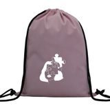Hero Tasarım Hero tasarım Yapboz - Ipli Spor Sırt Çantası - Günlük - Okul 35*46CM One Size | INN1038 - Pembe - Standart