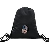 Hero Tasarım Hero tasarım Yin Yang Kuru Kafa - Ipli Spor Sırt Çantası - Günlük - Okul 35*46CM One Size | INN1070 - 000-Siyah - Standart
