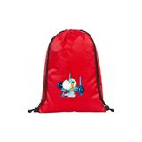 Hero Tasarım Son Tekrar - Ipli Spor Sırt Çantası - Günlük - Okul 35*45CM One Size | HR0014 - Beyaz - 20 L