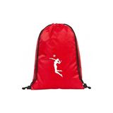 Hero Tasarım Voleybolcu - Ipli Sırt Çantası - Spor - Günlük - Okul 35*45CM One Size | BLL2719 - Kırmızı - 20 L