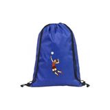 Hero Tasarım Voleybolcu - Ipli Spor Sırt Çantası - Günlük - Okul 35*45CM One Size | BLL4915 - Lacivert - 20 L