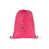 Hero Tasarım Voleybolcu - Ipli Spor Sırt Çantası - Günlük - Okul 35*45CM One Size | BLL4915 - Pembe - 20 L