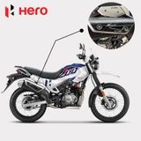 Hero Xpulse Rally Edition Karbon Görünümlü Egzos 3D Kabartmalı Pad Sticker Etiket