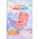 HEROES Çantalı Diş Doktoru Oyun Seti - Eğitici Öğretici Dişçi Meslek Seti Çocuk Oyuncak Doktorculuk Seti