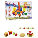 HEROES HAMBURGER SETİ OYUN HAMURU ERN-538