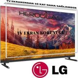 Heroglas LG 55LA620S 55 inç TV Ekran Koruyucu