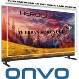 Heroglas Onvo OV32151 32 inç TV Ekran Koruyucu