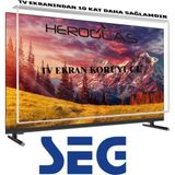Heroglas Seg 43SC7600 43 inç TV Ekran Koruyucu
