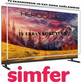 Heroglas Simfer 55SFSW6M 55 inç TV Ekran Koruyucu