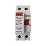 Heron 2X40A 300MA Kaçak Akım Rölesi - HERON 2X40A 300MA KAÇAK AKIM RÖLESİ